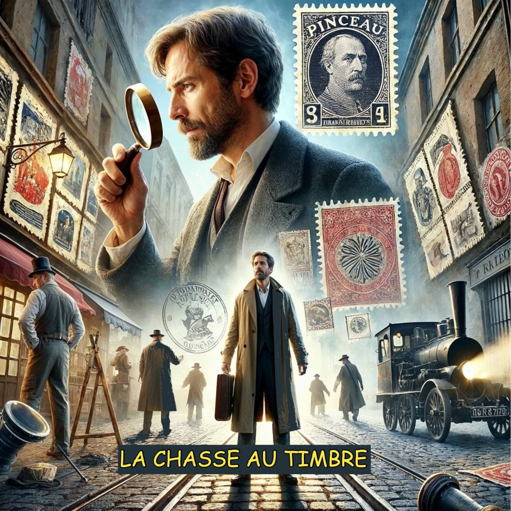 La chasse au timbre