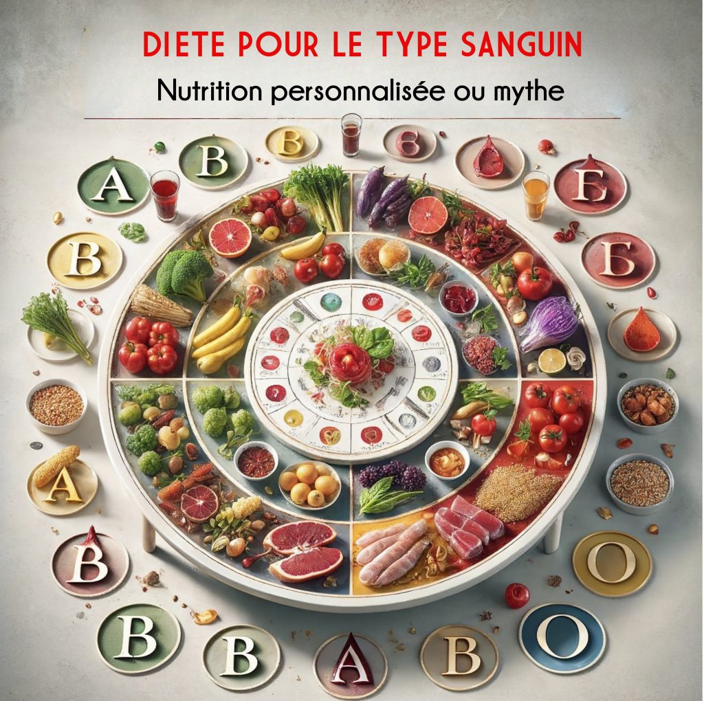 Nutrtion vs type sanguin